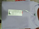 名創(chuàng  )優(yōu)品（MINISO）純棉短袖女t恤夏季2026年新款韓系超火內搭半袖紫色個(gè)性圓領(lǐng)上衣 香芋紫 S 155(舒適好搭) 曬單實(shí)拍圖