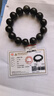 石玥珠寶精品16mm彩虹眼天然黑曜石手串本命年轉運珠水晶手鏈男女士款 曬單實(shí)拍圖