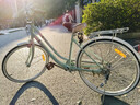 邦德·富士達 自行車(chē)女式24/26寸學(xué)生成人城市通勤復古淑女單速/7級變速買(mǎi)菜車(chē) 24寸鋁架單速 青山灰 曬單實(shí)拍圖