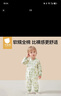 貝肽斯嬰兒衣服四季薄款護肚嬰兒連體衣男童女童純棉嬰兒衣服清倉 呆萌小羊駝-橙色-中開(kāi)扣 73cm 曬單實(shí)拍圖