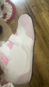 安踏學(xué)步鞋二階段女寶寶鞋冬幼兒園軟底加絨保暖棉鞋A22540007 曬單實(shí)拍圖