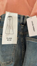 UR2026春季新款女裝潮流水洗鉚釘修身喇叭牛仔長(cháng)褲UYV860004+ 曬單實(shí)拍圖