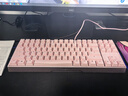 CHERRY櫻桃MX3.0S TKL機械鍵盤(pán) 電競游戲鍵盤(pán) 有線(xiàn)電腦鍵盤(pán) 辦公鍵盤(pán)87鍵 粉色紅軸 曬單實(shí)拍圖