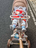 XUM嬰兒車(chē)嬰兒推車(chē)0-6歲用折疊可坐可躺帶減震遛娃神器雙向溜娃車(chē) 六重減震|加高防護|全棚 卡其色 曬單實(shí)拍圖