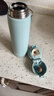 膳魔師（THERMOS）2024款日本手提保溫杯大容量戶(hù)外運動(dòng)便攜學(xué)生男女保冷水杯子JOS 薄荷藍750ml 曬單實(shí)拍圖