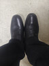 意爾康男鞋套腳舒適商務(wù)休閑爸爸一腳蹬皮鞋單鞋男 97973W 黑色 38 曬單實(shí)拍圖