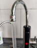 蘇泊爾（SUPOR）電熱水龍頭速熱即熱式加熱廚房快速過(guò)水熱加熱水龍頭電熱水器 不銹鋼（漏保插頭） 曬單實(shí)拍圖