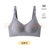 十月皇后提拉防下垂哺乳內衣聚攏舒適上開(kāi)扣產(chǎn)后便捷喂奶文胸懷孕 高級灰(一體固定杯) 1件 L (推薦100-120斤) 曬單實(shí)拍圖