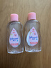 強生（Johnson）嬰兒撫觸油200ml 新生兒寶寶保濕護膚按摩卸妝潤膚護發(fā)素身體精油 曬單實(shí)拍圖