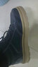 百麗復古擦色休閑鞋男厚底高幫板鞋A1332DD3 黑色單里 43 曬單實(shí)拍圖