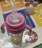 貝親奶瓶  ppsu奶瓶 防脹氣奶瓶 嬰兒奶瓶寬口徑雙把手迪士尼聯(lián)名款 米妮 330ml 9-12月 +原裝重力球吸管 曬單實(shí)拍圖