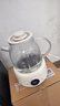 olayks立時(shí)全玻璃養生壺0膠水純玻璃家用辦公室小型一人輕音煮茶壺燒水壺全自動(dòng)恒溫花茶壺 曬單實(shí)拍圖