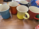 酷彩（Le Creuset） 炻瓷400毫升馬克杯子咖啡早餐辦公家用茶水杯麥片早餐杯陶瓷歐式 400ml馬克杯紅色 曬單實(shí)拍圖