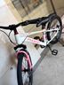 鳳凰官方旗艦店兒童自行車(chē)男女變速青少年學(xué)生山地車(chē)碟剎賽車(chē) 星際 粉白【單速】輻條輪 22寸【適合130-170cm】 曬單實(shí)拍圖