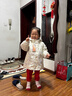 巴拉巴拉兒童外套女童男小童棉服新款童裝秋冬裝兩件套加厚棉衣衣服 白紫甜美小動(dòng)物00317 100 曬單實(shí)拍圖