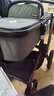 博格步（BUGABOO） FOX CUB 荷蘭全功能高景觀(guān)嬰兒推車(chē)可坐躺 黑架叢林綠布組 曬單實(shí)拍圖