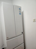海爾（Haier）冰箱342升一級雙變頻風(fēng)冷無(wú)霜雙開(kāi)門(mén)四門(mén)法式多門(mén)三檔變溫超薄可嵌入Leader系列家用家電國家補貼 342升冰雪白+1級雙變頻+黑金凈味+冷藏三檔變溫 曬單實(shí)拍圖