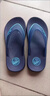 回力（Warrior）人字拖男款防滑夾腳拖鞋厚底人字拖沙灘三角洗澡拖鞋男款 藍 39 曬單實(shí)拍圖