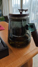 高檔玻璃煮茶壺半自動(dòng)泡茶神器25新款飄逸壺茶杯套裝專(zhuān)用茶具耐熱 煙灰長(cháng)嘴飄逸壺【玻璃內膽】 800ml 曬單實(shí)拍圖