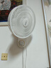 揚子電風(fēng)扇家用璧扇掛壁掛風(fēng)扇強力大風(fēng)力制冷輕音掛扇小型搖頭掛墻壁風(fēng)扇壁扇 機械升級款（直徑340mm）-免打孔 2.5米線(xiàn) 曬單實(shí)拍圖