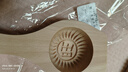 喆系做蒸饅頭豆包子糯米糍粑米果手工模具木卡子花樣餑餑面食木質(zhì)模具 中號旺餑餑約120克（櫸木） 7*3. 曬單實(shí)拍圖