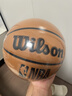 Wilson威爾勝NBA絕塵系列ENCORE PLUS防塵皮革室外神器成人比賽7號籃球 曬單實(shí)拍圖