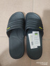 酷趣（Coqui）拖鞋男情侶家居輕便軟彈舒適浴室涼拖鞋男款深空黑44-45CQ7922 曬單實(shí)拍圖