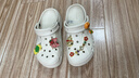 卡駱馳（CROCS）貝雅云彩女士洞洞鞋休閑鞋|208186 冬日白-11S   37 /38(240mm) 曬單實(shí)拍圖