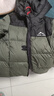 雪中飛【雙面穿】?jì)和鸾q服冬季新款男女童保暖加厚面包服拜年服外套 橄欖綠（單面穿） 150 曬單實(shí)拍圖