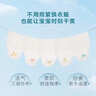 全棉時(shí)代嬰兒隔汗巾紗布吸汗兒童寶寶開(kāi)學(xué)幼兒園純棉墊背小熊小鹿小貓3條 曬單實(shí)拍圖