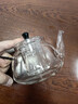 高茗 玻璃煮茶壺茶水分離泡茶壺可電陶爐明火加熱高硼硅玻璃加厚茶壺 翠玉壺單壺750ml【送壺繩】 曬單實(shí)拍圖