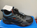 回力男鞋春季透氣舒適學(xué)生跑步輕便氣墊減震運動(dòng)休閑鞋 黑/藍 40 曬單實(shí)拍圖
