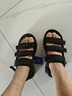 回力涼鞋男士夏季2025新款踩屎感氣墊減震戶(hù)外開(kāi)車(chē)防滑防臭高端沙灘鞋 黑色 39 曬單實(shí)拍圖