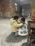 papa爬爬【正反兩穿】冬季兒童外套男女童加厚搖粒絨保暖寬松 粉色 110 曬單實(shí)拍圖