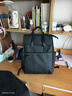 迪卡儂雙肩包電腦包女男大容量PU防潑通勤輕便城市雙背包-5435572 曬單實(shí)拍圖