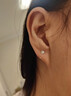 BJYLS999足銀雪花流蘇耳線(xiàn)養耳洞純銀耳環(huán)耳釘女輕奢高級小眾耳飾禮物 【999足銀】雪花耳線(xiàn)一對 曬單實(shí)拍圖