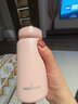 希諾保溫杯女士316L不銹鋼水杯高顏值家用便攜杯子X(jué)N-9677暮云粉300mL 曬單實(shí)拍圖