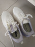 安踏氫跑女鞋運動(dòng)鞋春季軟底皮網(wǎng)面透氣減震體測跑步鞋輕便休閑鞋子 【網(wǎng)面透氣】象牙白/淡灰-7 39 曬單實(shí)拍圖