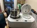 斑馬遜304/316不銹鋼內膽多功能陶瓷內膽雙膽電飯煲雙膽電壓力鍋電蒸鍋 加厚316不銹鋼內膽+蒸鍋 5L 曬單實(shí)拍圖