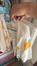 貝瑞加（Babyprints）寶寶半背衣2件裝嬰兒短袖上衣純棉夏季和尚服A類(lèi)柔軟薄款 黃66 曬單實(shí)拍圖