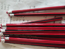 HB鉛筆紅桿鉛筆兒童素描原木鉛筆美術(shù)鉛筆 學(xué)生幼兒園綠桿鉛筆鉛筆散裝原木鉛筆 紅桿鉛筆10支裝 曬單實(shí)拍圖