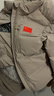 李寧短羽絨服男2025冬季榮耀系列國旗款鴨絨保暖立領(lǐng)外套AYMV661  曬單實(shí)拍圖