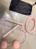 yottoy智能計數跳繩無(wú)繩有繩負重成人兒童跳繩家用健身減肥 薔薇粉 曬單實(shí)拍圖
