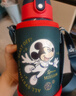 迪士尼（Disney）兒童保溫杯吸管直飲杯316不銹鋼大容量帶杯套雙蓋水杯650ml米奇 曬單實(shí)拍圖