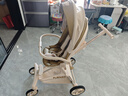 playkids普洛可A8max三代遛娃神器推車(chē)嬰兒車(chē)0-3歲用折疊可坐可躺嬰兒車(chē) （氣墊頭枕+40cm座艙）A8MAX三代金砂晨霧 曬單實(shí)拍圖