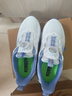 特步（XTEP）兒童女童蝶舞網(wǎng)面旋鈕扣休閑鞋 特步白/薄荷藍 36碼 曬單實(shí)拍圖