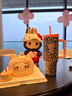 野獸派家居（tbh）保溫杯HelloKitty巨無(wú)霸吸管隨行杯不銹鋼保冷杯水杯喝水杯子禮物 巨無(wú)霸保溫杯 經(jīng)典豹紋 (含mini收納包掛件) 1200ml (含mini收納包掛件) 曬單實(shí)拍圖