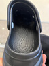 DALYKATE美國品牌筋膜炎專(zhuān)用鞋足弓支撐拖鞋防滑防臭足底醫護不臭腳男女鞋 6.0cm筋膜炎拖鞋-黑色 34 曬單實(shí)拍圖