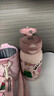 BABLOV花伴森保溫杯女士水杯高顏值便攜大容量杯學(xué)生兒童吸管杯禮物 曬單實(shí)拍圖