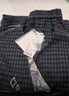 兩三事梵高文藝學(xué)院星圖2026春季新款繩繡格子馬夾闊腿褲兩件套女 藏藍色-y M 曬單實(shí)拍圖